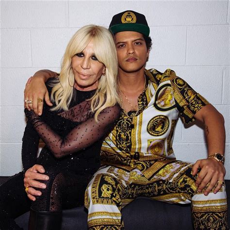 The Best Versace Looks Worn by Bruno Mars 